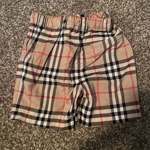 Toddler Burberry Shorts